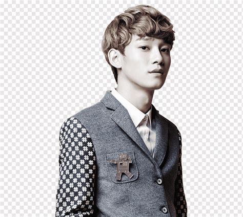 Chen Exo Picsart Studio K Pop Others Tartan Necktie Sehun Png Pngwing