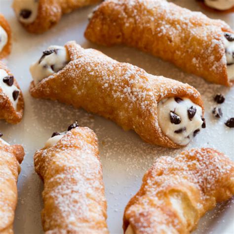 Cannoli : Homemade Cannoli Shells Food Folks And Fun : This homemade ...