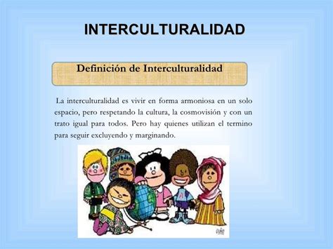 La Interculturalidad