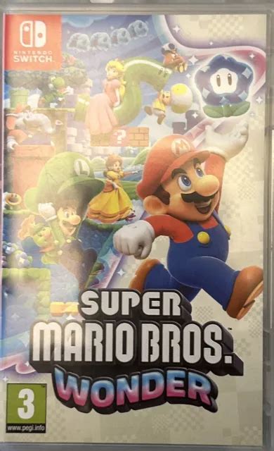 Super Mario Bros Wonder Nintendo Switch Eur 3670 Picclick Fr