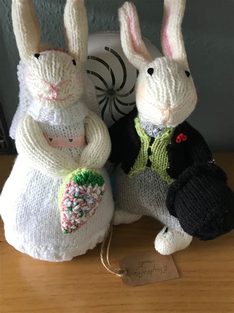 Mr And Mrs Rabbit Etsy