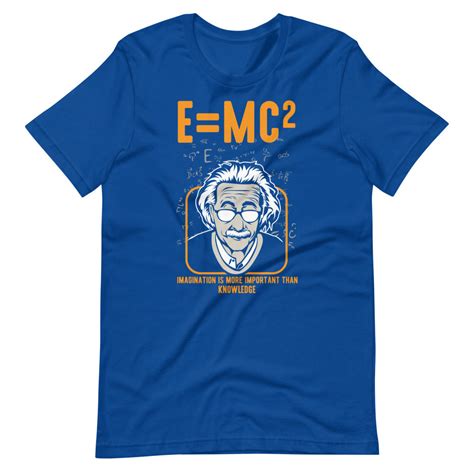 Albert Einstein Emc2 T Shirt Geeky Ts Genius Friend Etsy