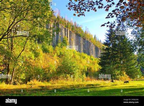 basalt columns, basalt column Stock Photo - Alamy