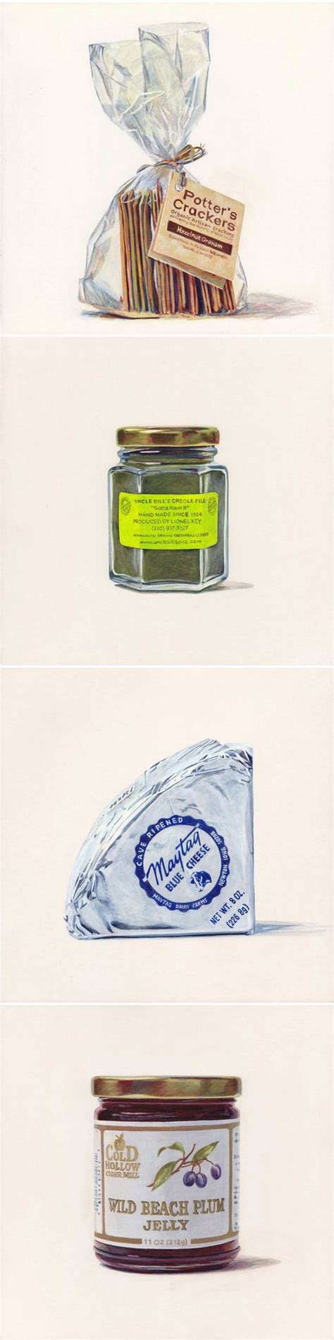 paintings by joël penkman - "the taste of america" series | Food art ...