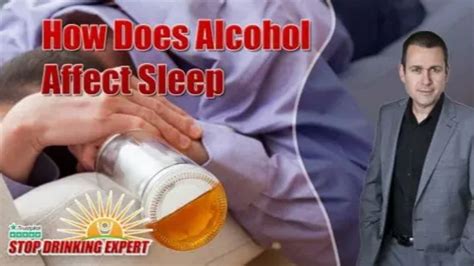 How Does Alcohol Affect Sleep Stop Drinking Expert