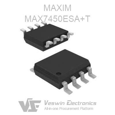 MAX7450ESA T MAXIM High Speed Broadband Op Veswin Electronics