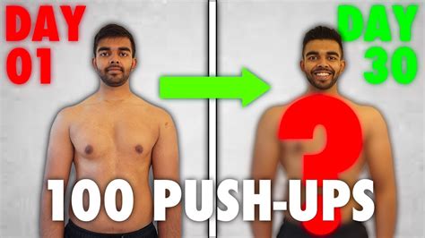 I Did 100 Push Ups Every Day Youtube