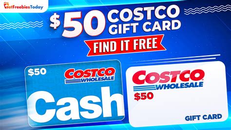 Free 50 Costco Gift Card GetFreebiesToday