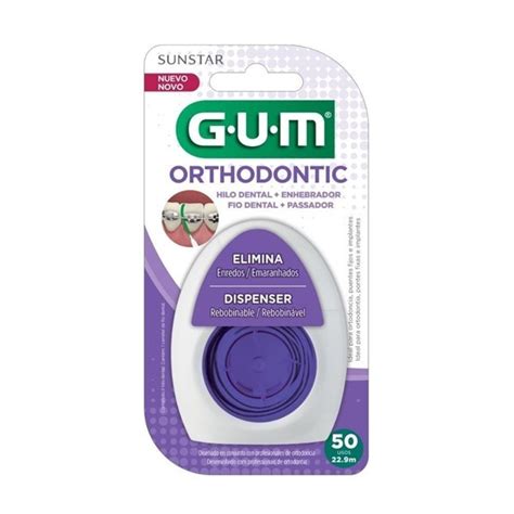 Gum Hilo Ortodoncia Enhebrador Usos Gum Cepillos Hilos