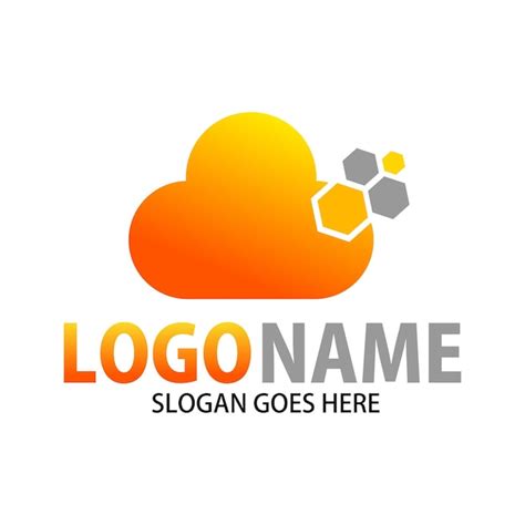 Premium Vector Cloud Logo Vector Design Template