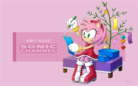 New Amy Rose Fanart From Sonic Channel Fandom