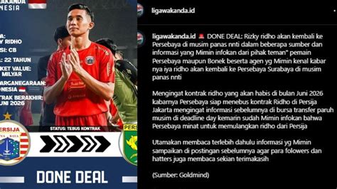 Sosok Rizky Ridho Bek Timnas Indonesia Santer Dikabarkan Balik Ke