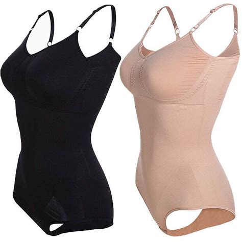 Fajas Colombianas Bodysuit Shapewear Women Full Body Shaper Waist