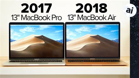 2018 Macbook Air Vs 2017 Macbook Pro Best Budget Macbook Youtube