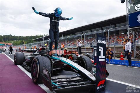 【f1結果】メルセデスのラッセルがオーストリアgpで今季初優勝！ フェルスタッペンは終盤にノリスと接触 ｜ Motor Fan モーターファン