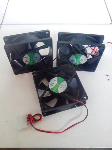 Jual Fan Casing PC 8cm Black Berkualitas Di Lapak Karunia Komputer