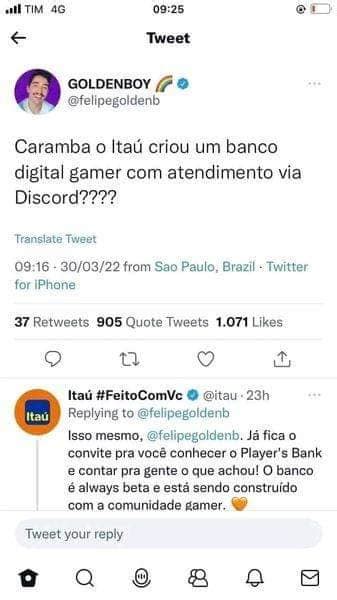 Moco on Twitter Aí é um argumento difícil de bater