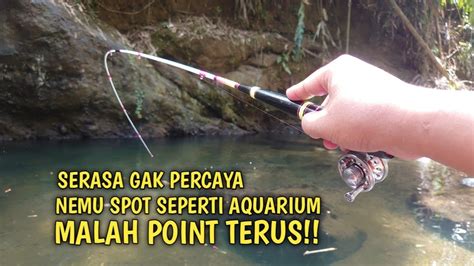 Mancing Wader Spotnya Udah Kaya Aquarium Plung Lep Point Terus Micro