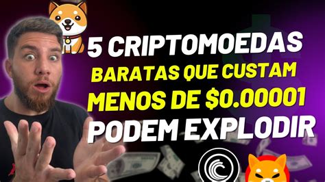 Criptomoedas Que V O Explodir E Custam Menos De Centavo