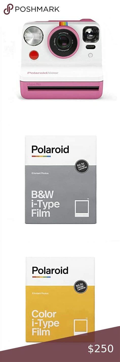 Polaroid Originals Now Viewfinder I Type Instant Camera And Accessories