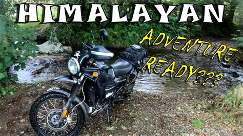 Royal Enfield Himalayan Adventure Ready YouTube