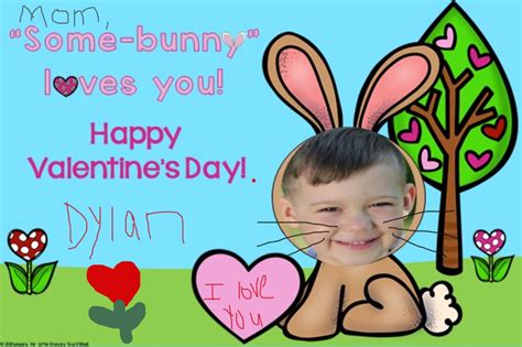 Bunny Valentine Seesaw Lessons For Little Ones By Tina O Block