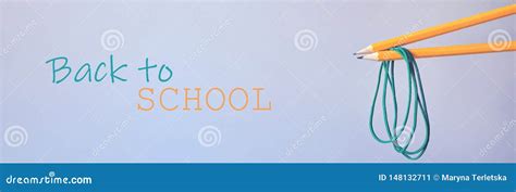 Banner For Website Or Facebook Back To School Stock Image Image Of