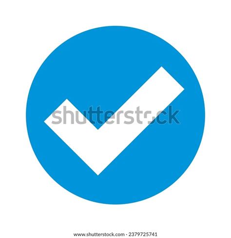 simple design check mark illustration stock vector royalty