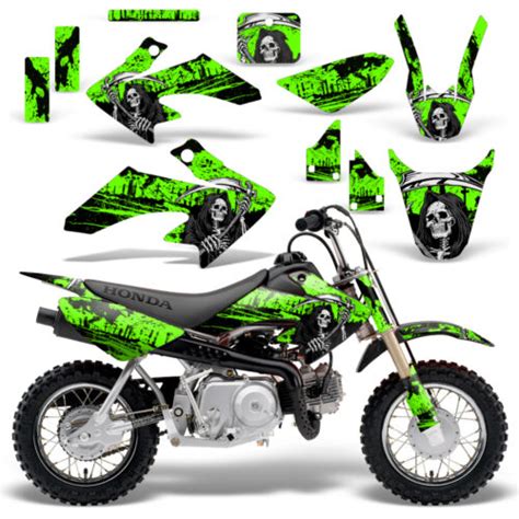 Dirt Bike Decal Graphic Kit Mx Sticker For Honda Crf50 2004 2013 Reaper