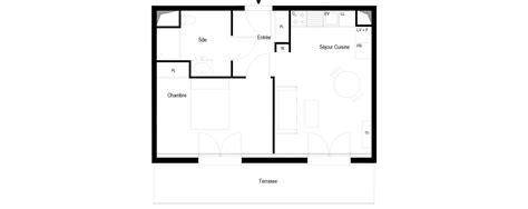 Plan Appartement T2 De 40 50 M² Neuf à Soissons Résidence « Clos Vita