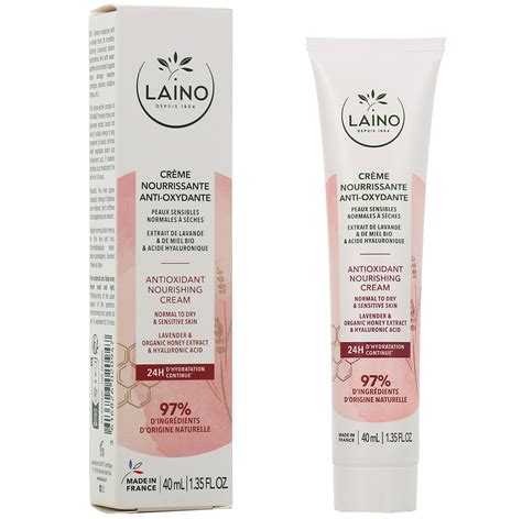 Laino crème nourrissante antioxydante Peau normale à sèche