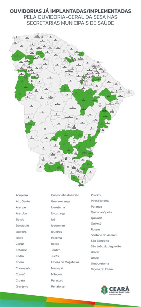 Saúde do Ceará colabora a implantação e implementação de 46