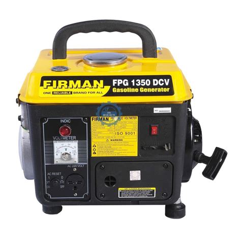 Jual Genset 2 Tak Pembangkit Listrik Bensin 700watt Firman FPG 1350 DCV