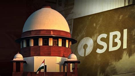 Sc Asks Sbi To Stop Issuing Electoral Bonds Immediately