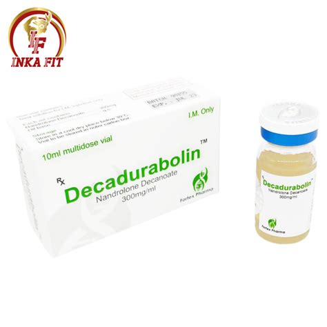 Decadurabolin Decanoato De Nandrolona 10ml Vial 300mg Fortex Pharma