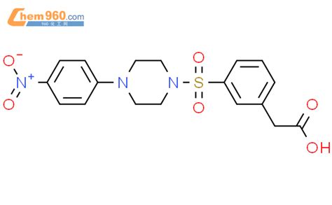 866786 67 6 Benzeneacetic Acid 3 4 4 Nitrophenyl 1 Piperazinyl