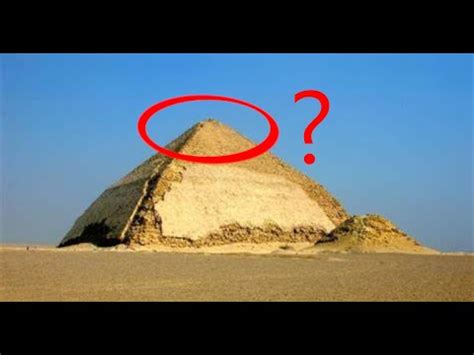 Mystery Of The Missing Capstone On The Bent Pyramid Of Egypt YouTube