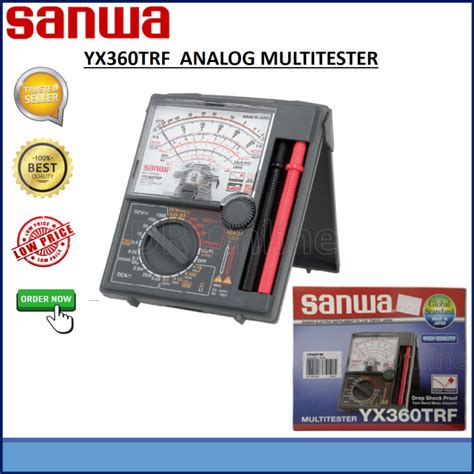 SANWA MULTI TESTER Analog MultiMeter YX360TRF Lazada