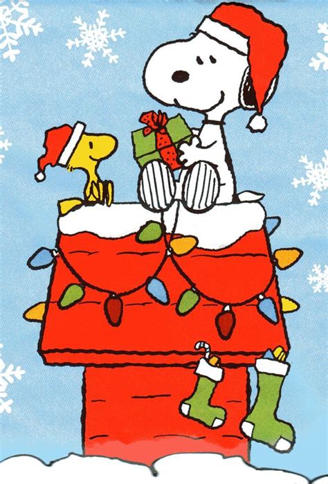 Merry Christmas Snoopy Weihnachten Snoppy Charlie Brown Und Snoopy