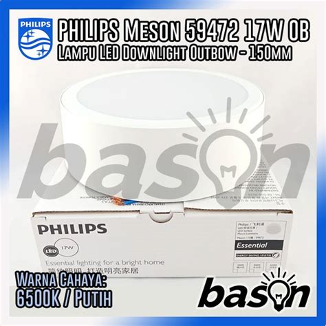 Jual Philips Led Downlight 59472 Meson Outbow 17w D150 Gen 3 Surface