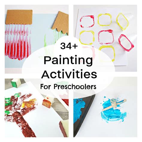 Best Preschool Painting Activities » Preschool Toolkit