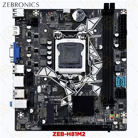 Zebronics H81 Motherboard Ddr3 4th Gen