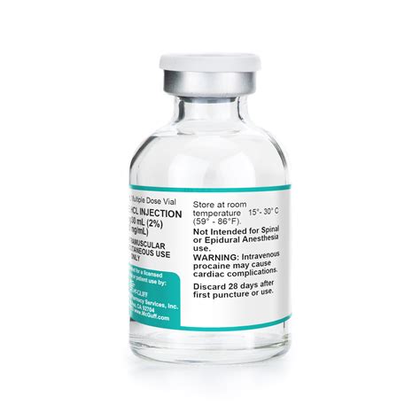 Procaine Hcl Injection Mcguff Compounding Pharmacy