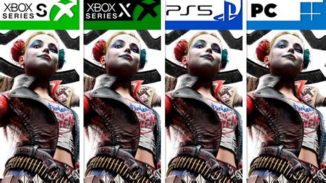 Suicide Squad Ps Xbox Series S X Pc Graphics Comparison