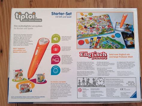 Ravensburger Tiptoi Starter Set Mit Stift Spiel Englisch