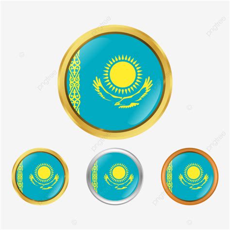 Flag Of Kazakhstan Vector, Kazakhstan, Flag, Emblem PNG and Vector with Transparent Background ...