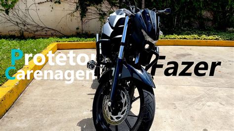 Protetor De Carenagem Da Yamaha Fazer Fz Fazer Youtube