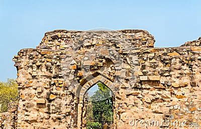 Alauddin Khilji Tomb And Madrasa At The Qutb Complex In Delhi, India ...