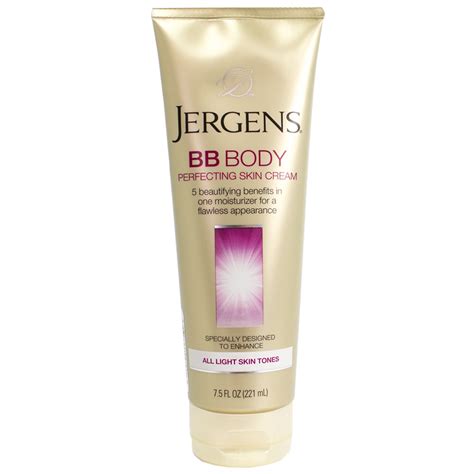 Jergens Bb Body Perfecting Skin Cream For All Light Skin Tones 75 Fl