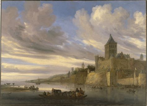 River View Of Nijmegen With The Valkhof